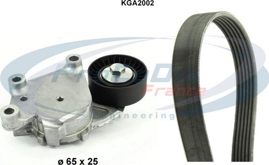 Procodis France KGA2002 - Kit Cinghie Poly-V autozon.pro