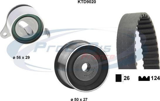 Procodis France KTD9020 - Kit cinghie dentate autozon.pro