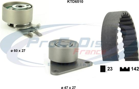 Procodis France KTD6510 - Kit cinghie dentate autozon.pro