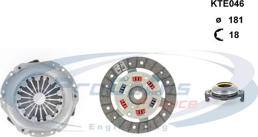 Procodis France KTE046 - Kit frizione autozon.pro