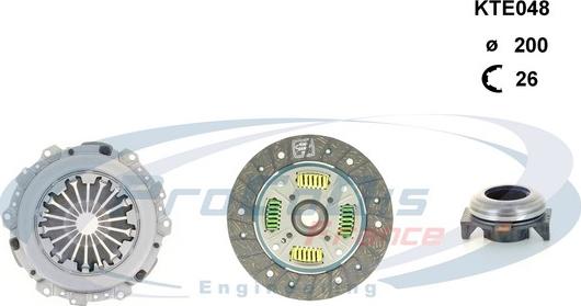 Procodis France KTE048 - Kit frizione autozon.pro