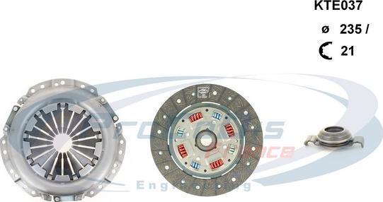 Procodis France KTE037 - Kit frizione autozon.pro