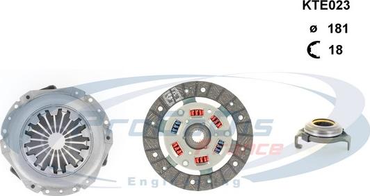 Procodis France KTE023 - Kit frizione autozon.pro