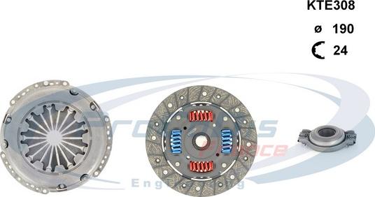 Procodis France KTE308 - Kit frizione autozon.pro