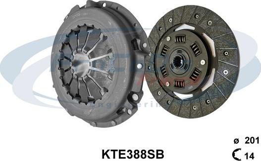 Procodis France KTE388 - Kit frizione autozon.pro