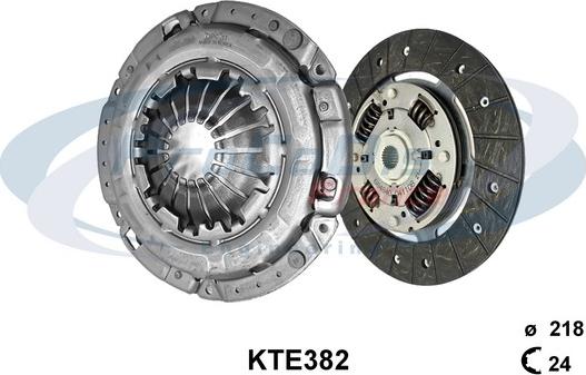 Procodis France KTE382 - Kit frizione autozon.pro