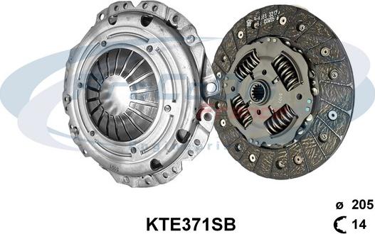 Procodis France KTE371SB - Kit frizione autozon.pro