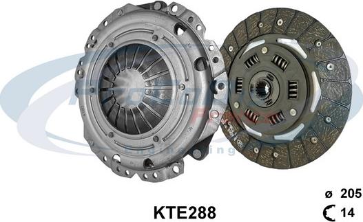 Procodis France KTE288 - Kit frizione autozon.pro