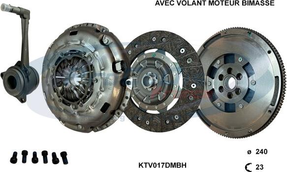 Procodis France KTV017DMBH - Kit frizione autozon.pro