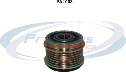 Procodis France PAL003 - Puleggia cinghia, Alternatore autozon.pro