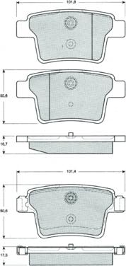 Procodis France PF1474 - Kit pastiglie freno, Freno a disco autozon.pro