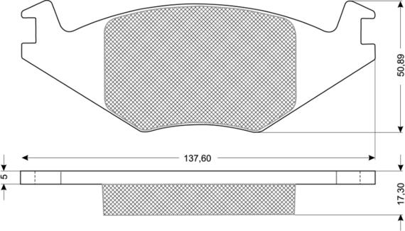 Procodis France PF1015 - Kit pastiglie freno, Freno a disco autozon.pro