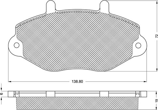 Procodis France PF1192 - Kit pastiglie freno, Freno a disco autozon.pro