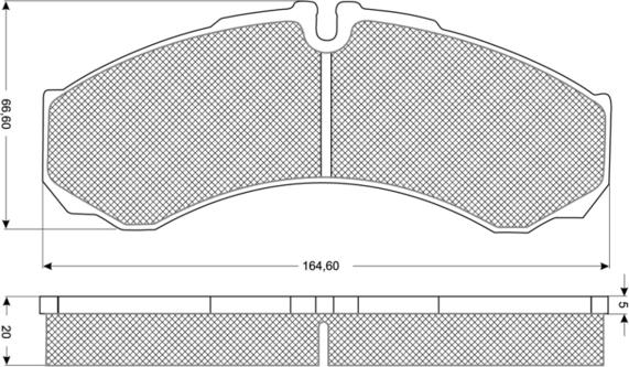 Procodis France PF1111 - Kit pastiglie freno, Freno a disco autozon.pro