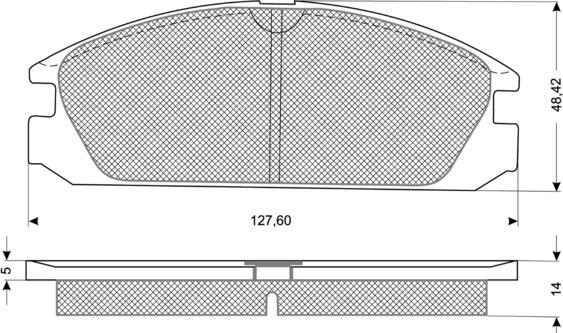 FTE BL1291A2 - Kit pastiglie freno, Freno a disco autozon.pro