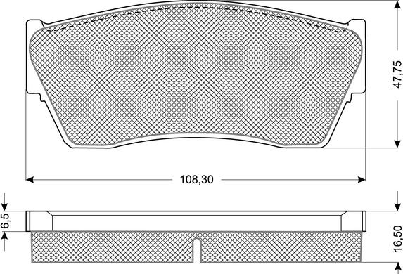 Procodis France PF1179 - Kit pastiglie freno, Freno a disco autozon.pro