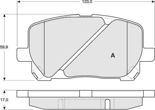 Procodis France PF1367 - Kit pastiglie freno, Freno a disco autozon.pro