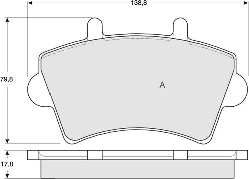 Procodis France PF1302 - Kit pastiglie freno, Freno a disco autozon.pro