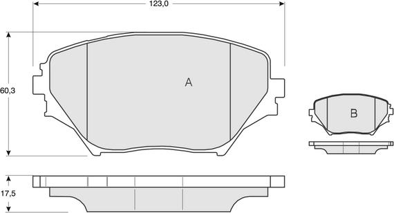 Herth+Buss Elparts J3602092 - Kit pastiglie freno, Freno a disco autozon.pro