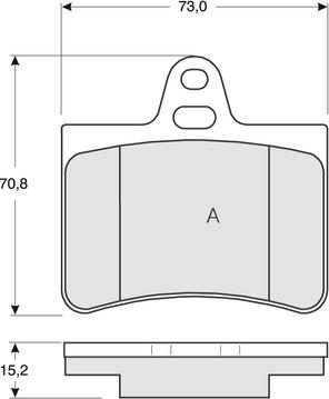 ACDelco AC687281D - Kit pastiglie freno, Freno a disco autozon.pro