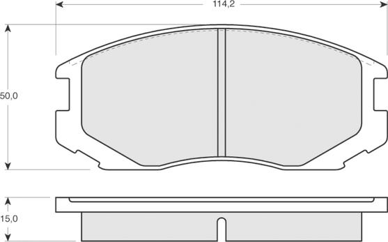 Procodis France PF1291 - Kit pastiglie freno, Freno a disco autozon.pro