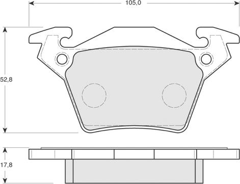 Procodis France PF1289 - Kit pastiglie freno, Freno a disco autozon.pro