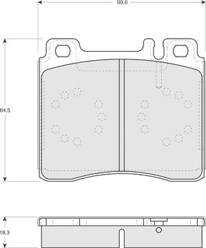 Valeo 670688 - Kit pastiglie freno, Freno a disco autozon.pro