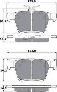 Procodis France PF1705 - Kit pastiglie freno, Freno a disco autozon.pro