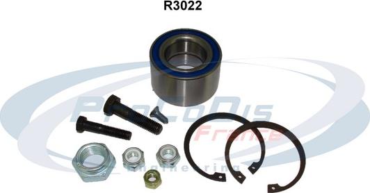 Procodis France R3022 - Kit cuscinetto ruota autozon.pro