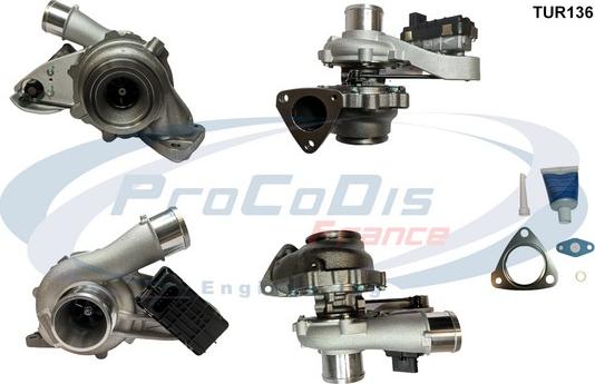 Procodis France TUR136 - Turbocompressore, Sovralimentazione autozon.pro