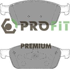 Profit 5005-4416 - Kit pastiglie freno, Freno a disco autozon.pro