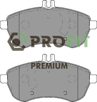 Profit 5005-4199 - Kit pastiglie freno, Freno a disco autozon.pro