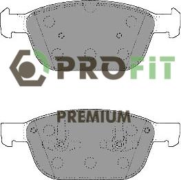 Profit 5005-4238 - Kit pastiglie freno, Freno a disco autozon.pro