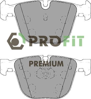 Profit 5005-1672 - Kit pastiglie freno, Freno a disco autozon.pro