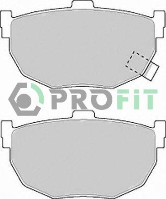 Profit 5000-0638 C - Kit pastiglie freno, Freno a disco autozon.pro