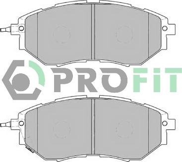 Profit 5000-1984 C - Kit pastiglie freno, Freno a disco autozon.pro