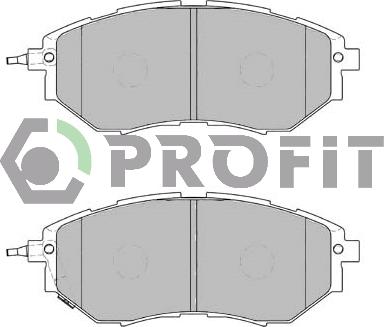 Profit 5000-1984 - Kit pastiglie freno, Freno a disco autozon.pro