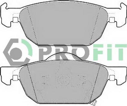 Profit 5000-2025 - Kit pastiglie freno, Freno a disco autozon.pro