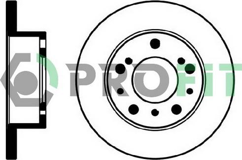 Profit 5010-0063 - Discofreno autozon.pro