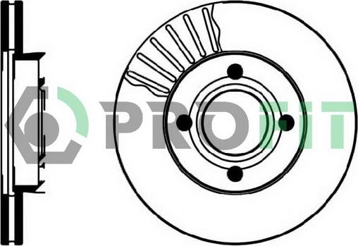 Profit 5010-0193 - Discofreno autozon.pro