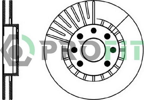 Profit 5010-0206 - Discofreno autozon.pro