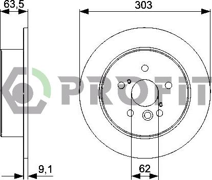 Profit 5010-1486 - Discofreno autozon.pro