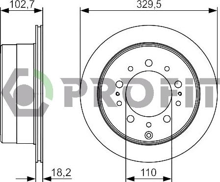 Profit 5010-1597 - Discofreno autozon.pro