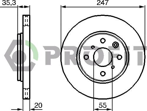 Profit 5010-1527 - Discofreno autozon.pro