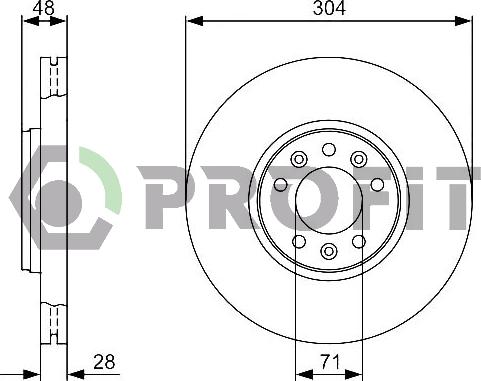 Profit 5010-1615 - Discofreno autozon.pro