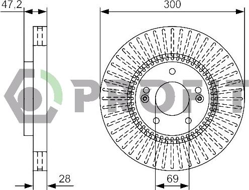 Profit 5010-1630 - Discofreno autozon.pro