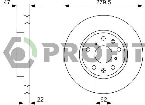 Profit 5010-1620 - Discofreno autozon.pro