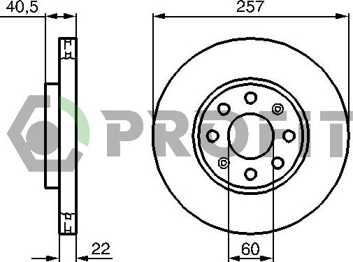 Profit 5010-1304 - Discofreno autozon.pro