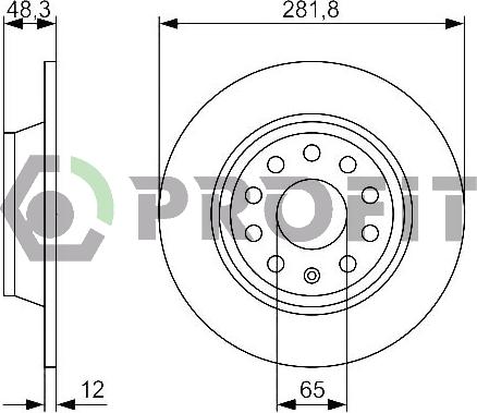 Profit 5010-1306 - Discofreno autozon.pro