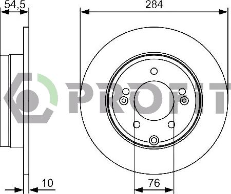 Profit 5010-1787 - Discofreno autozon.pro